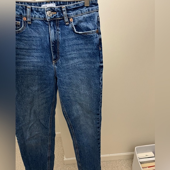 Zara Straight Jeans Size 6 - Picture 7 of 9